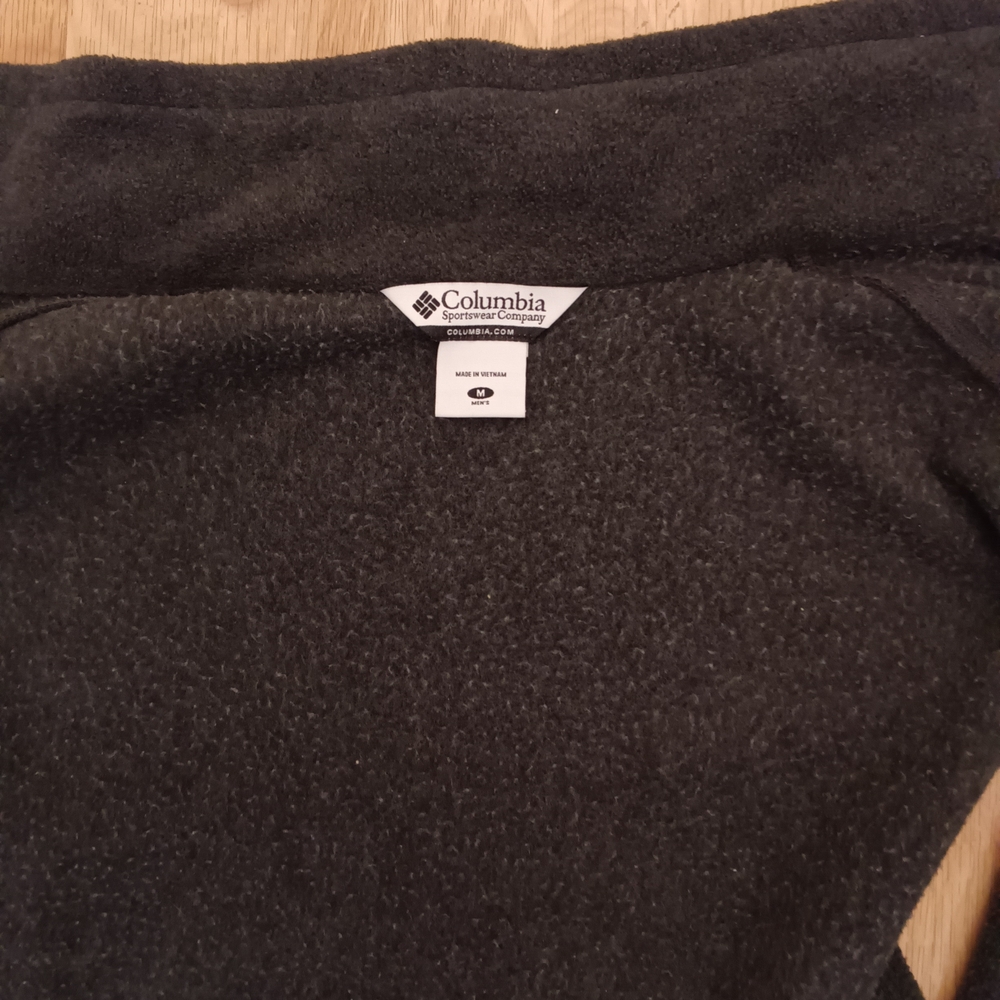 Columbia/ Men's / Grey Columbia Fleece Vest/ Size M - Picture 6 of 6